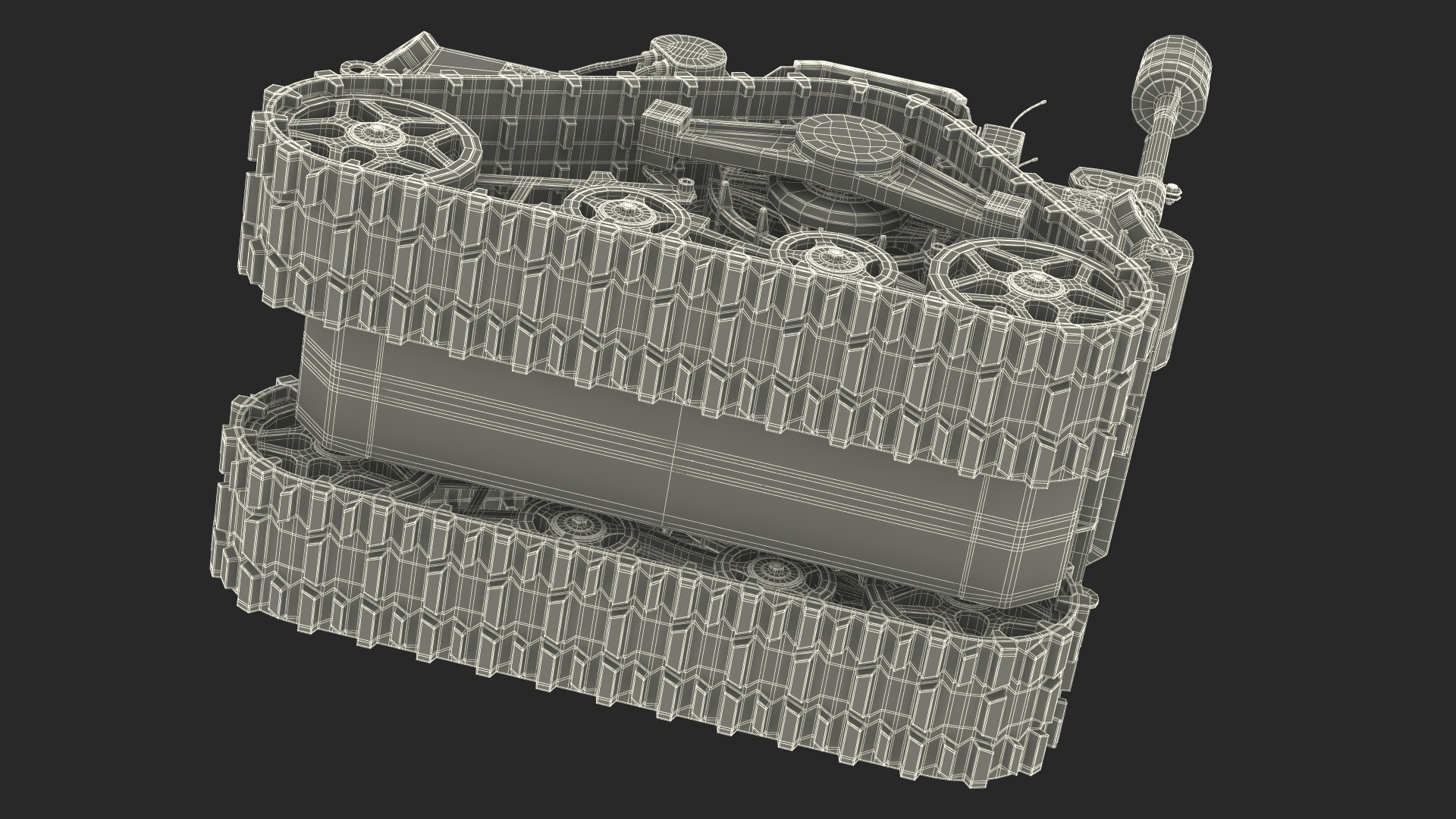 3D model Robotic System Harris T7 Sand Color