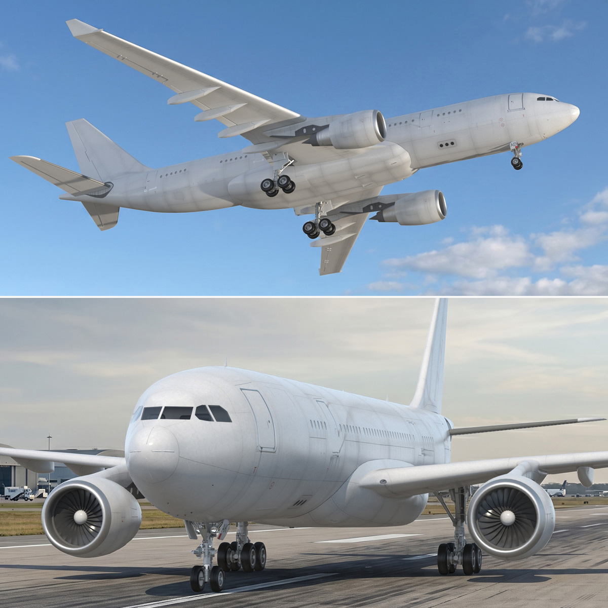Long Range Wide Body Passenger Aircraft