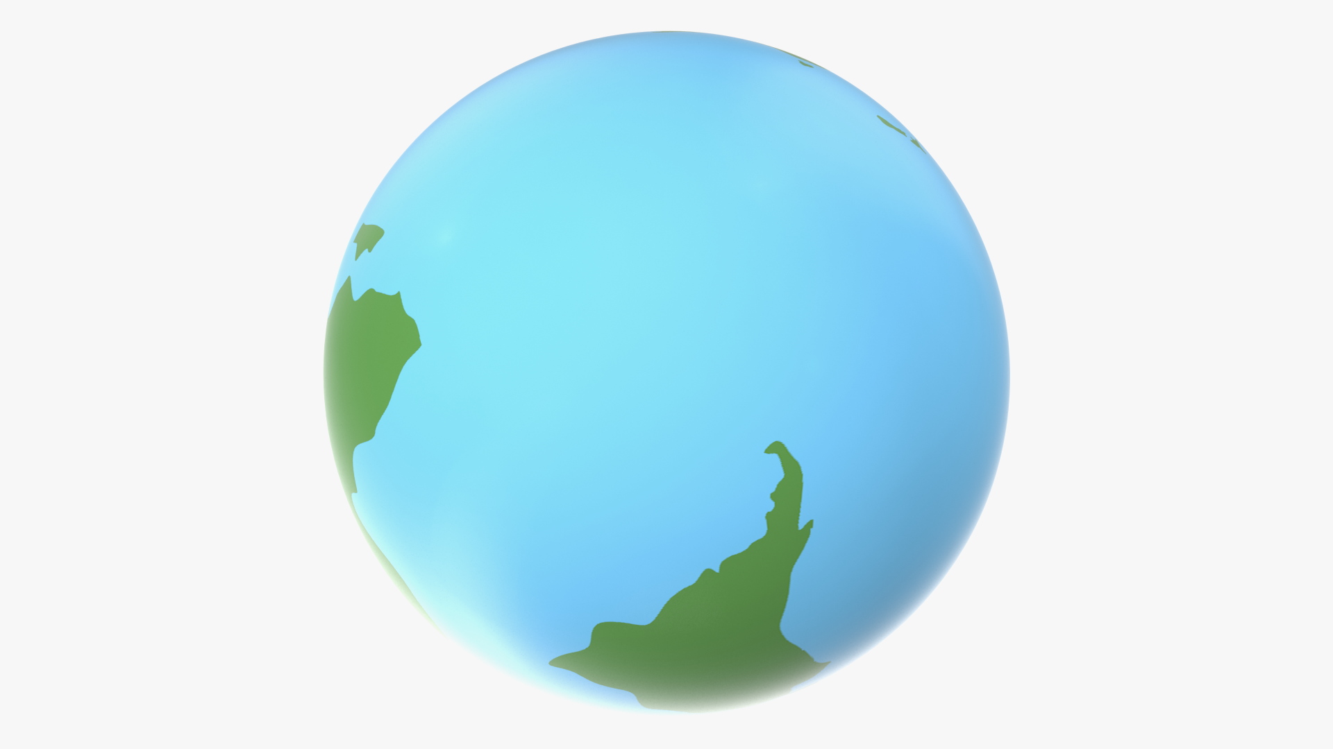 3D Globe Emoji