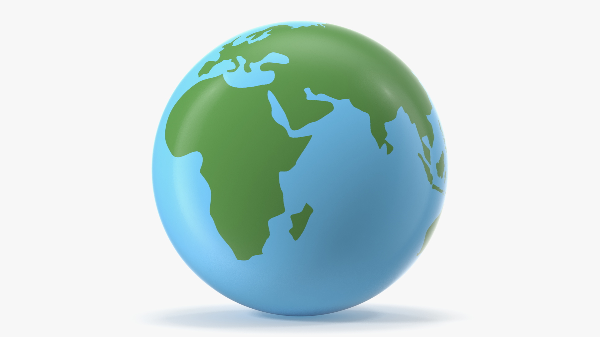3D Globe Emoji