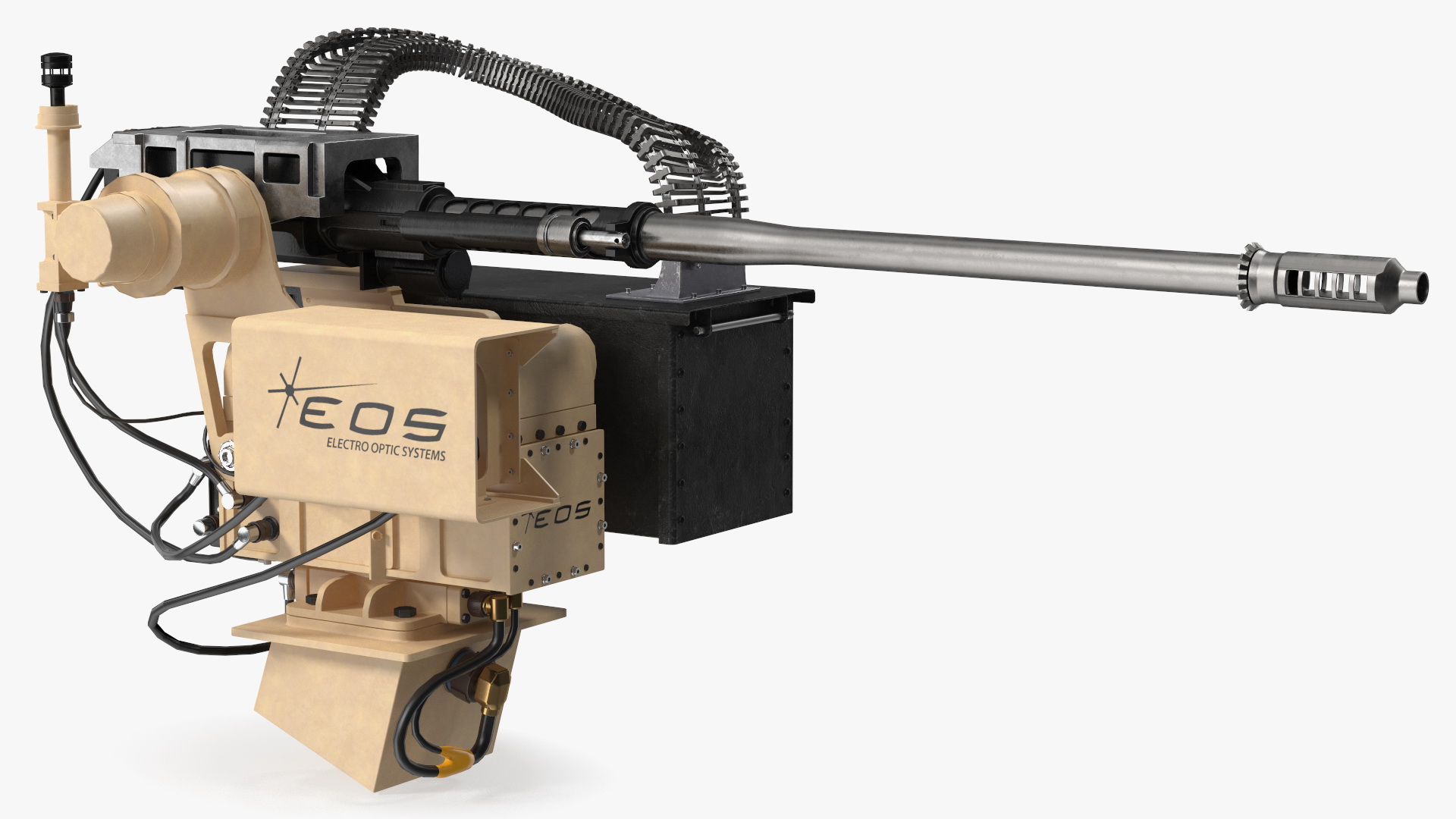 SRS 400 MK2 Electro Optic System Rigged 3D model