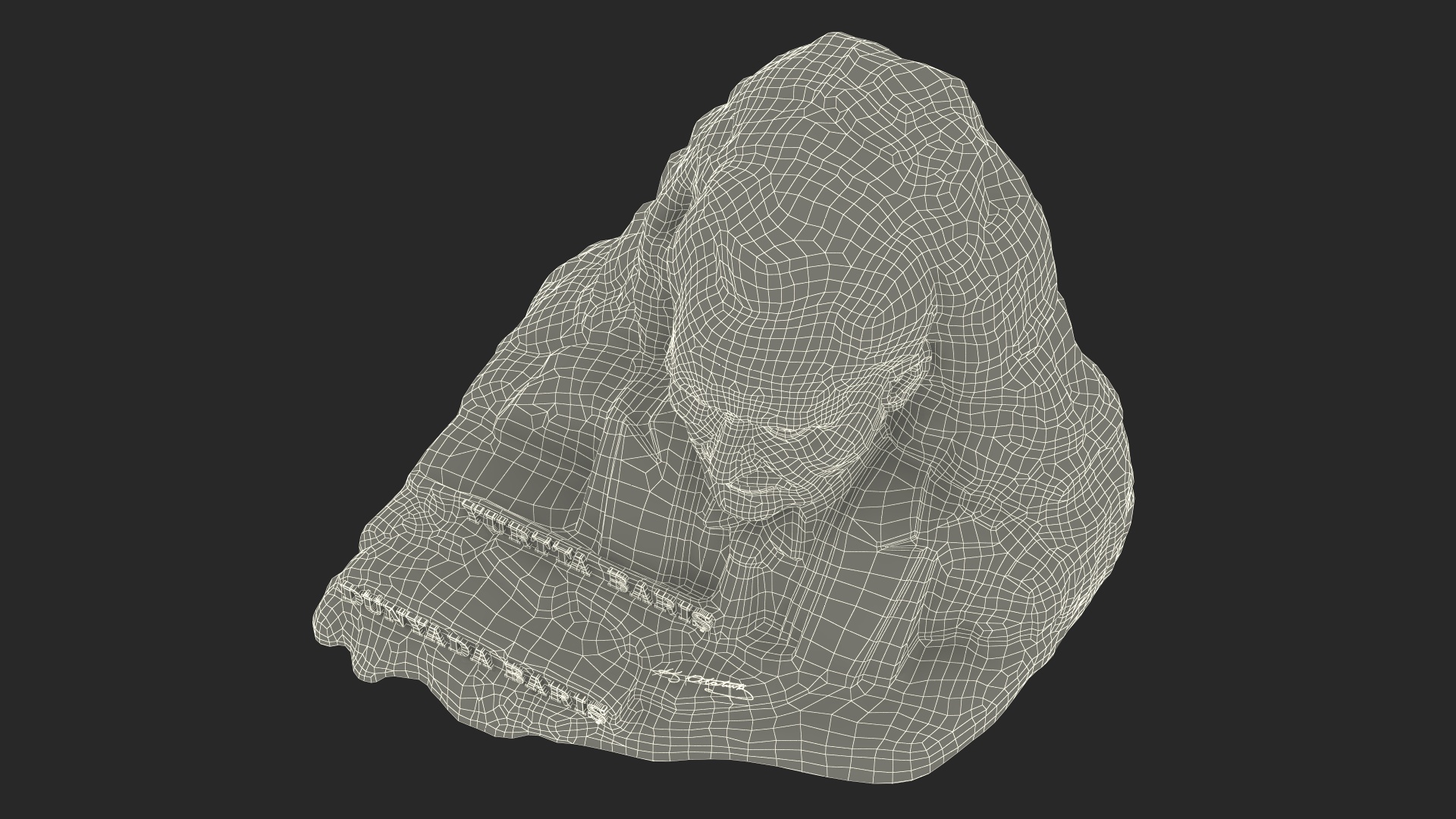 3D Ataturk Mask Monument