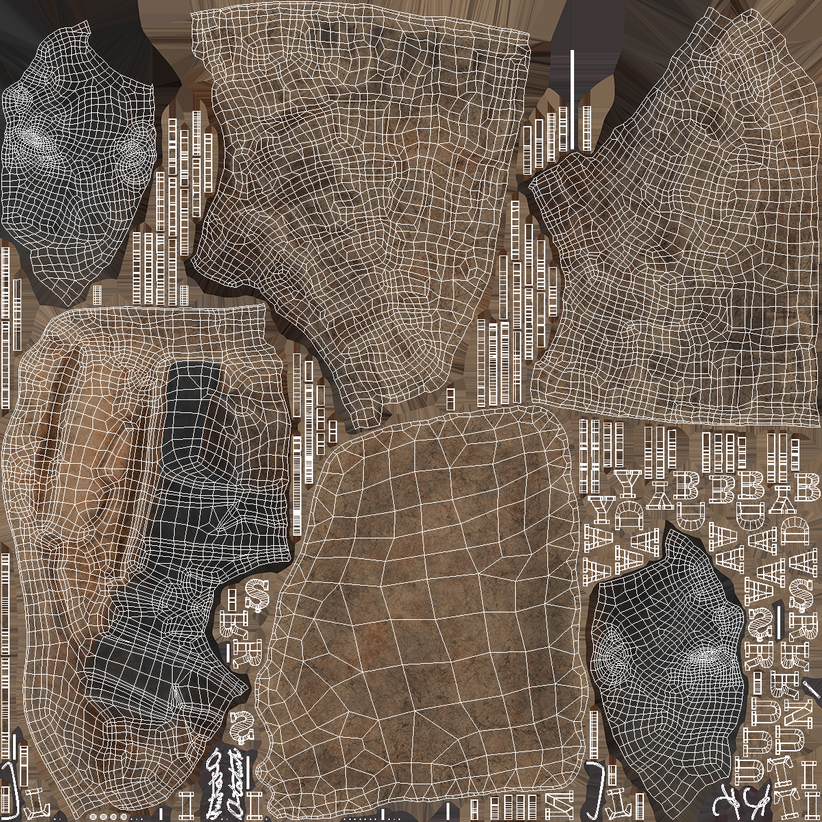 3D Ataturk Mask Monument