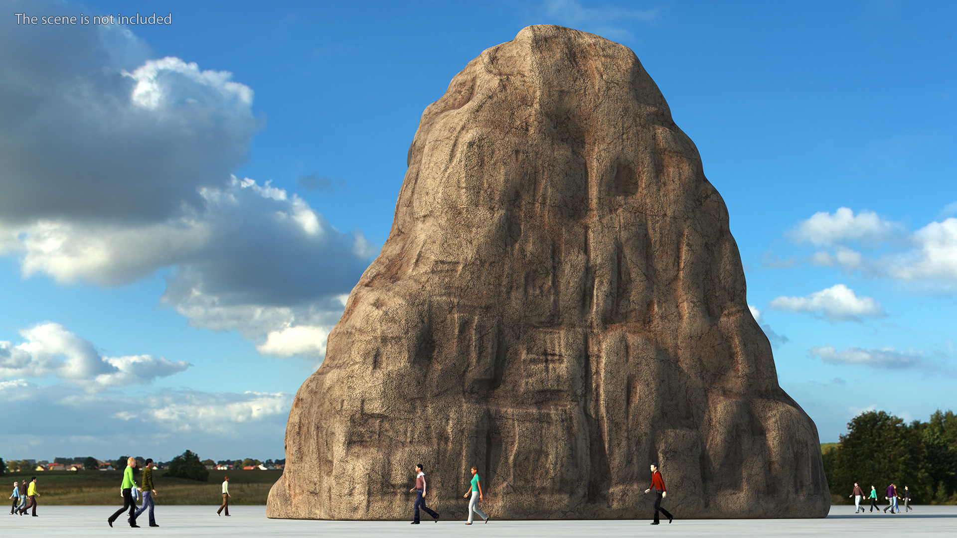 3D Ataturk Mask Monument