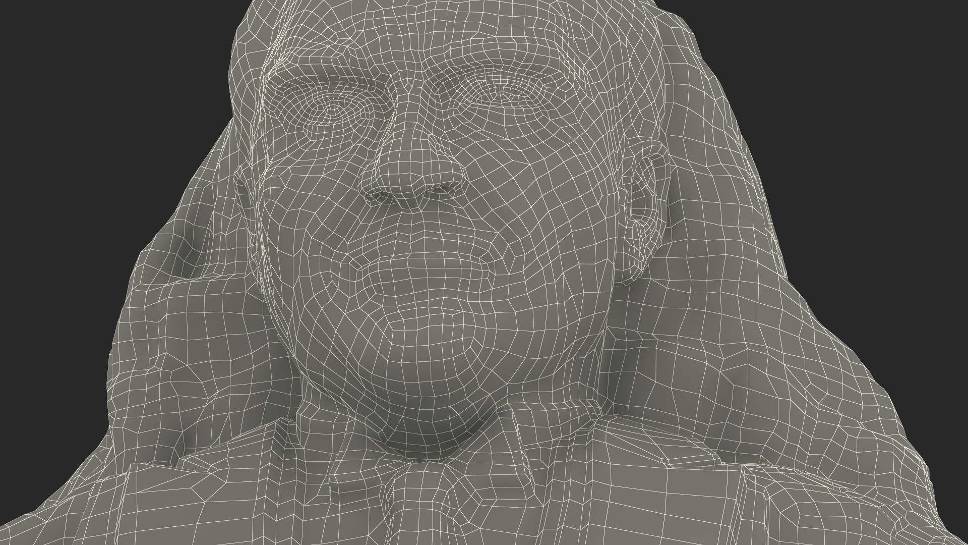 3D Ataturk Mask Monument