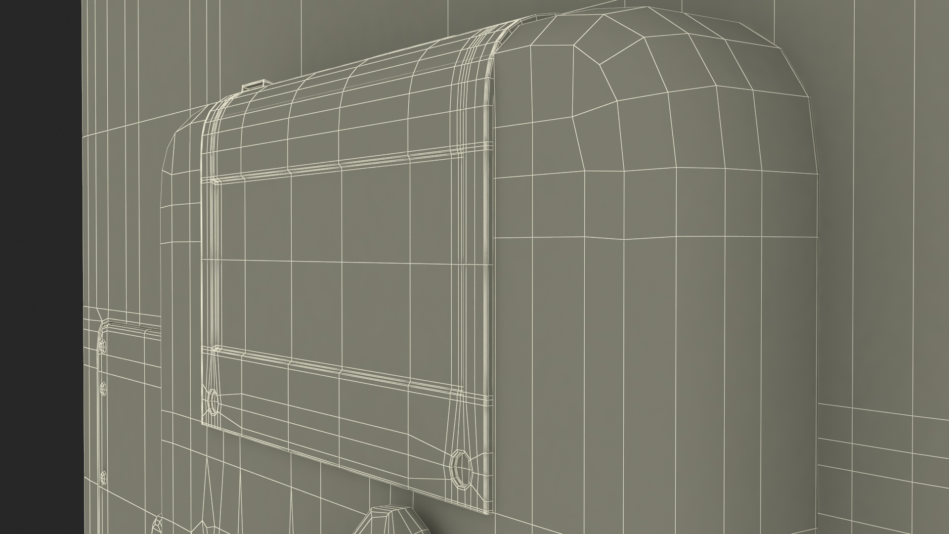 3D model Vintage Aged Coke Bottle Vending Machine
