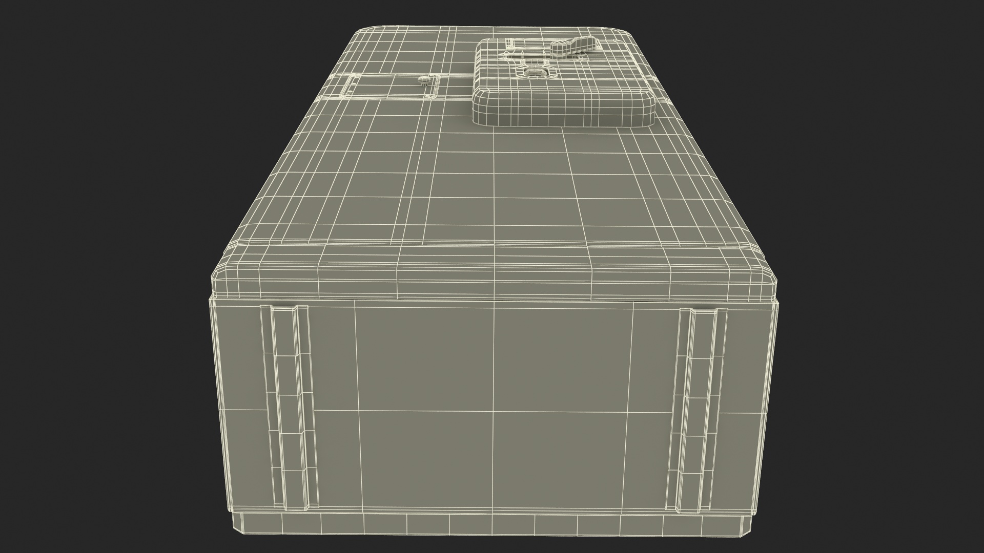 3D model Vintage Aged Coke Bottle Vending Machine