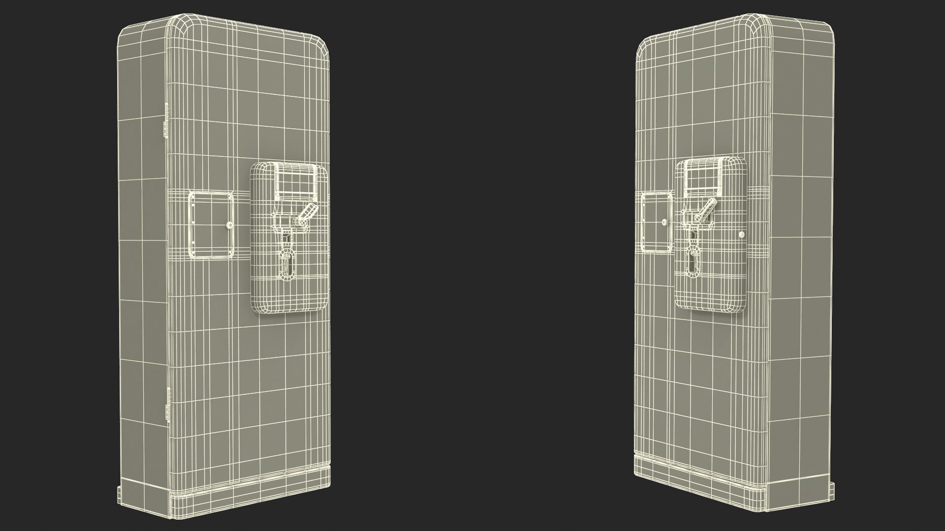 3D model Vintage Aged Coke Bottle Vending Machine