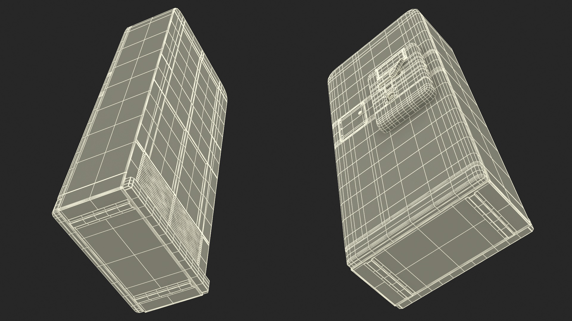 3D model Vintage Aged Coke Bottle Vending Machine