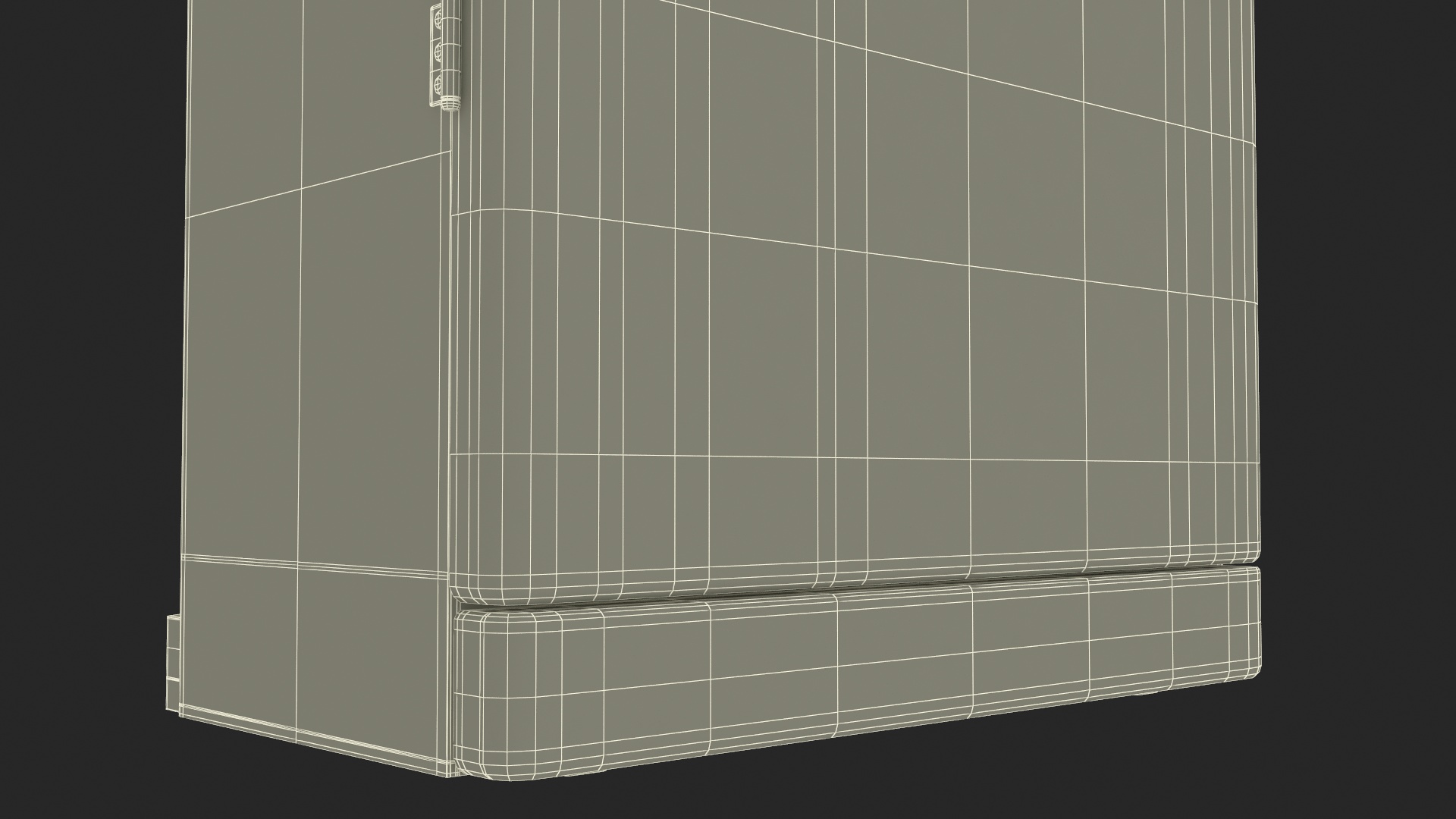 3D model Vintage Aged Coke Bottle Vending Machine
