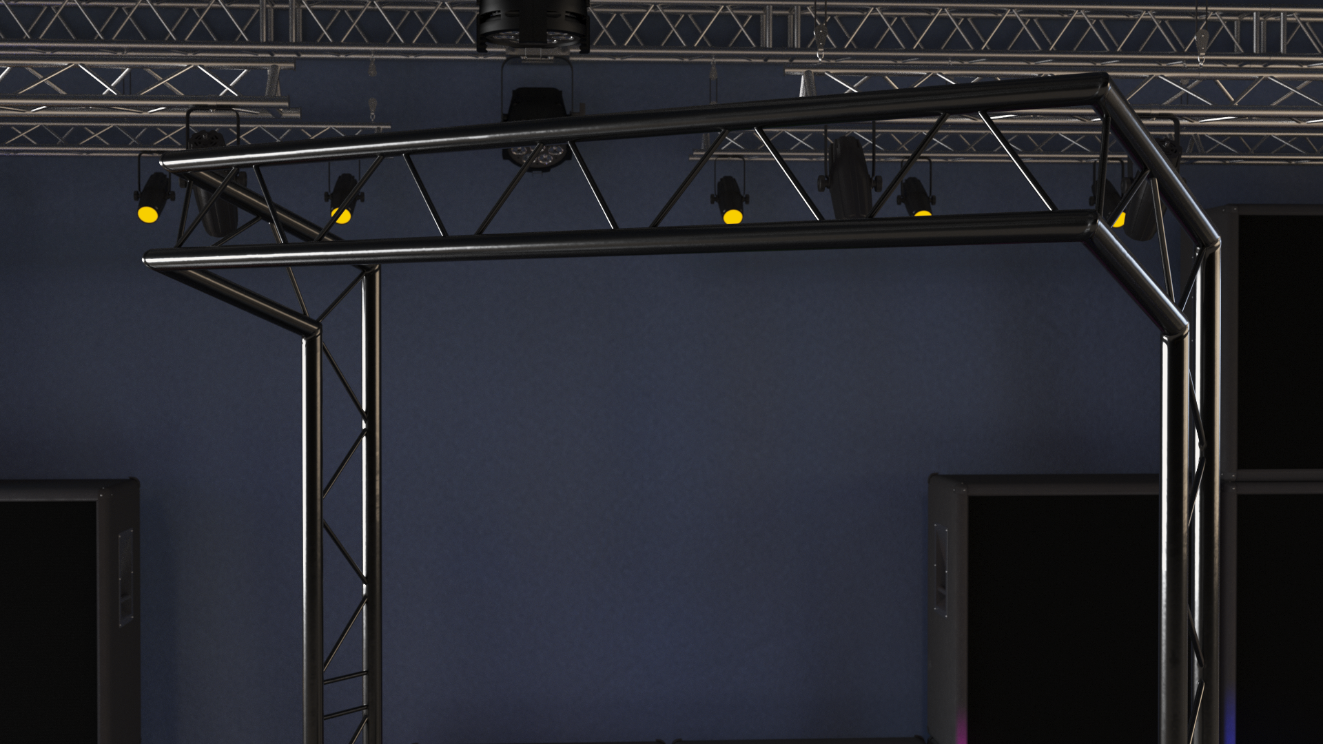 Lite Console Mobile DJ Stand Booth Desk, view 11