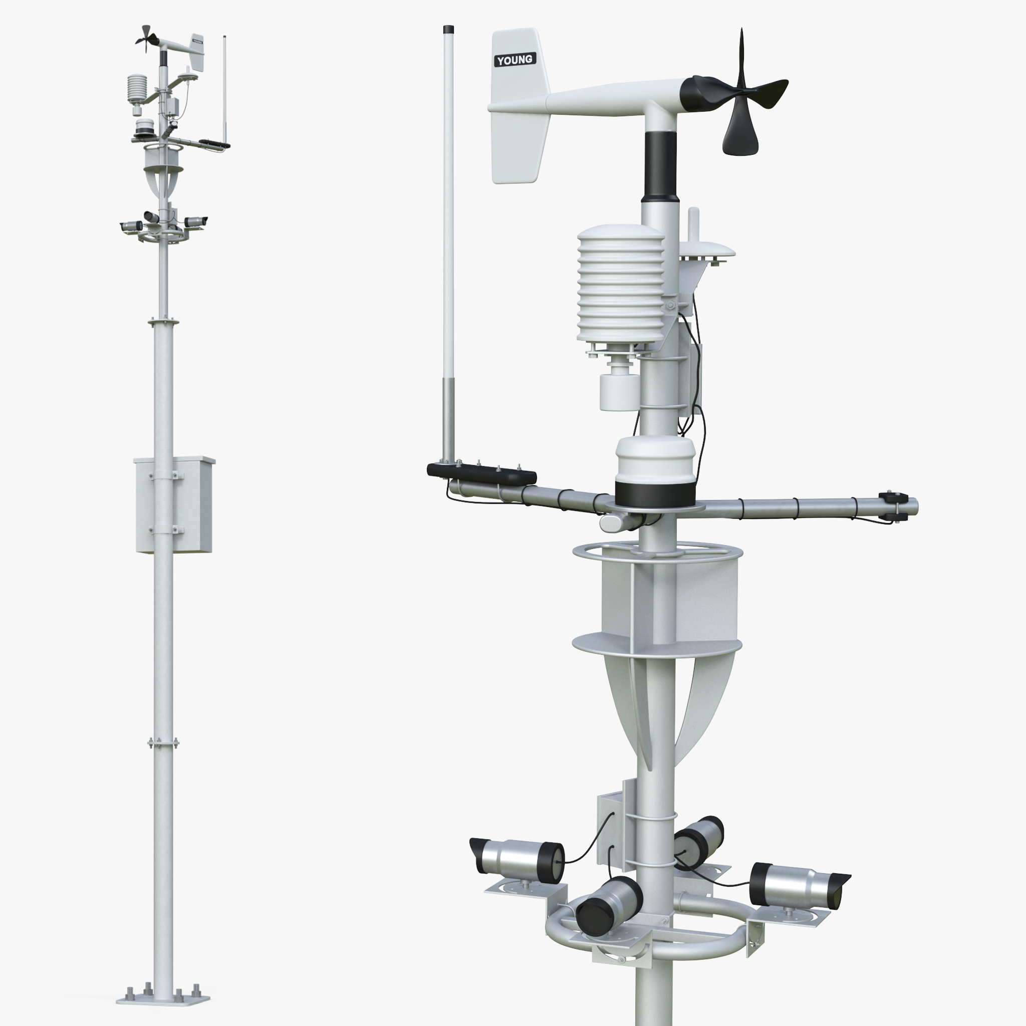 Wireless Weather Station on Post - view 9