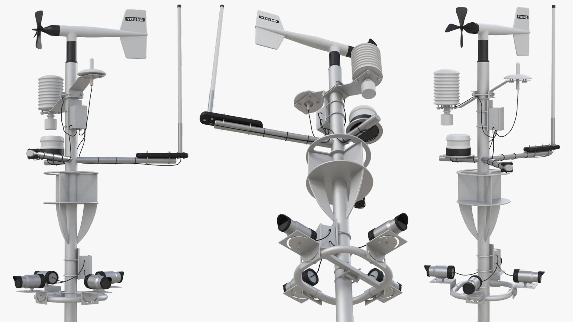 Wireless Weather Station on Post - view 4