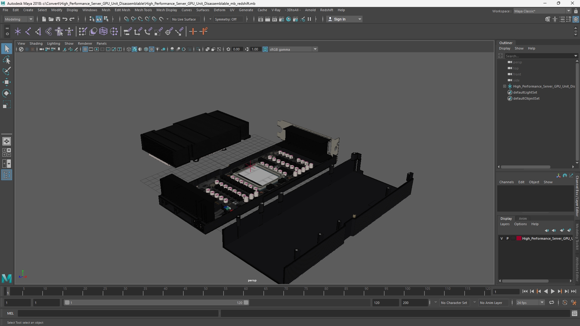 High Performance Server GPU Unit Disassemblable - view 11