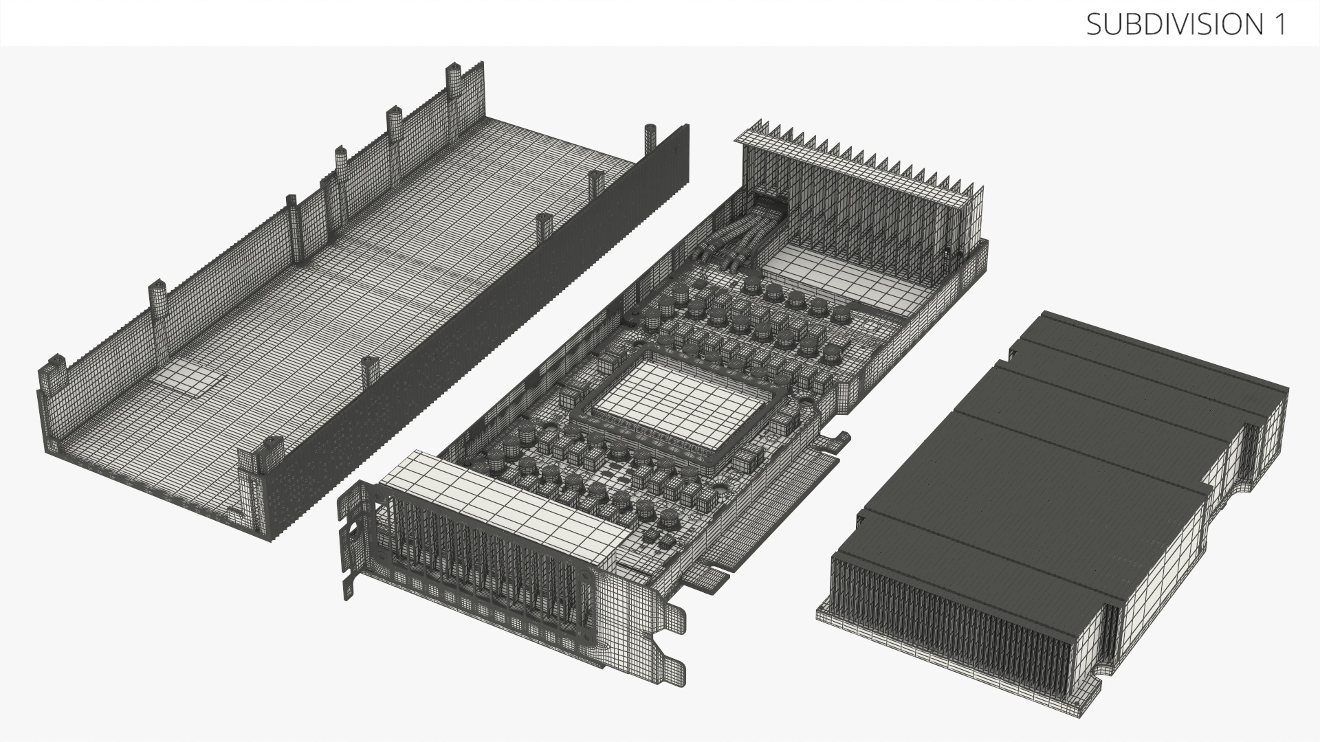 High Performance Server GPU Unit Disassemblable - view 4