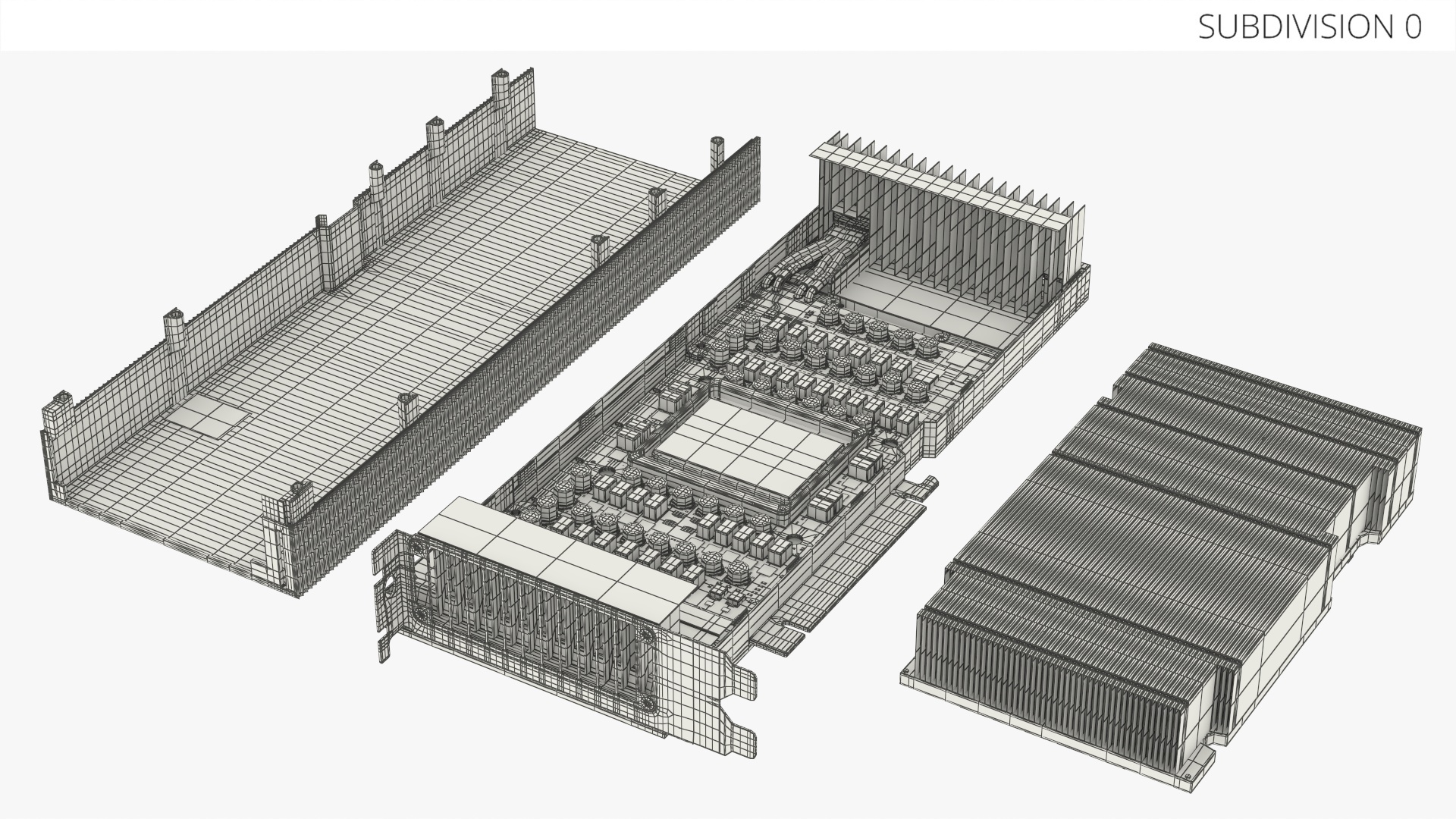 High Performance Server GPU Unit Disassemblable - view 3