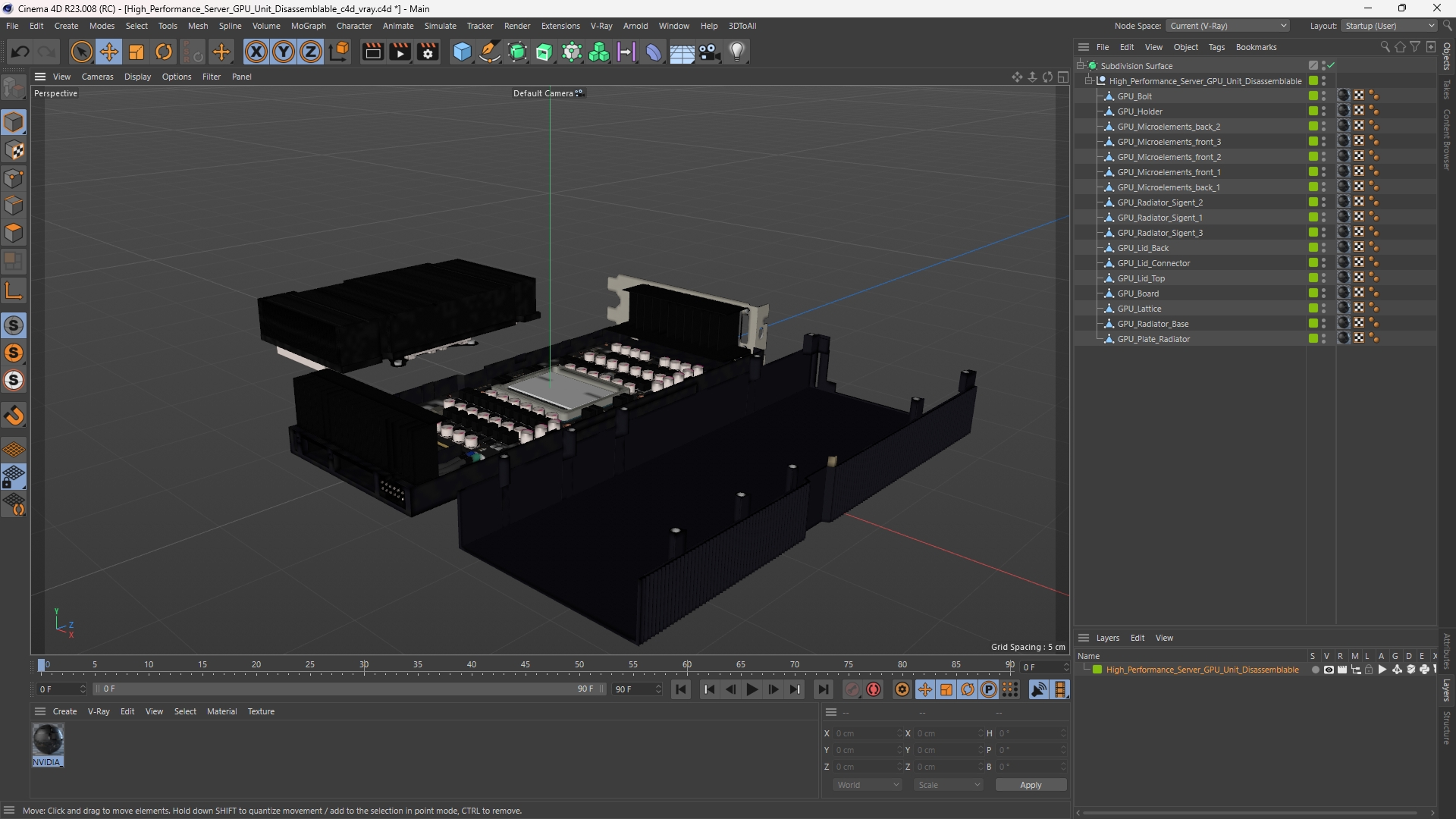 High Performance Server GPU Unit Disassemblable - view 12