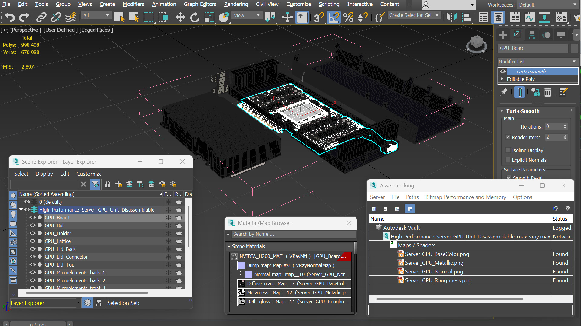 High Performance Server GPU Unit Disassemblable - view 9