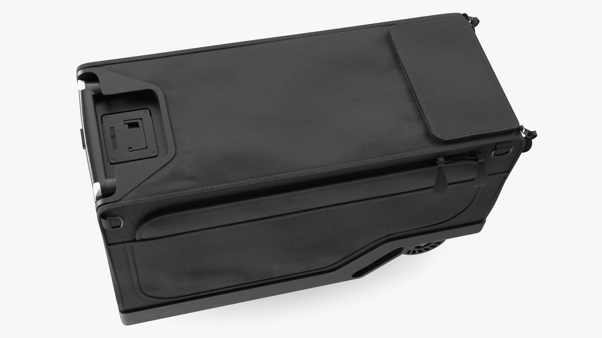 3D Motorized Rideable Carry on Luggage Rigged for Maya