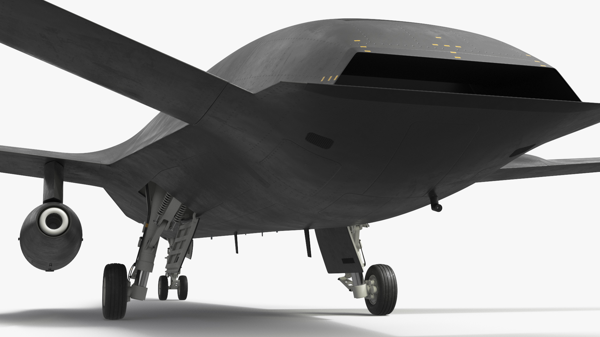 Military Tanker UAV Rigged, view 5