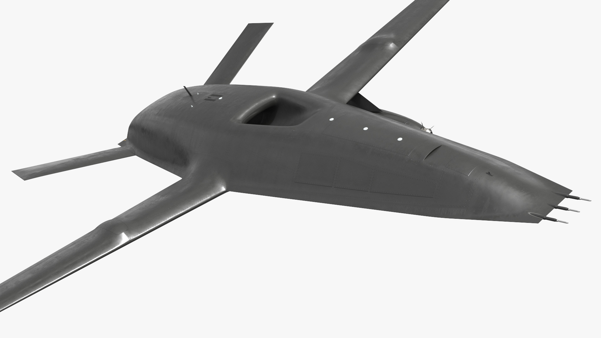 Military Tanker UAV Rigged