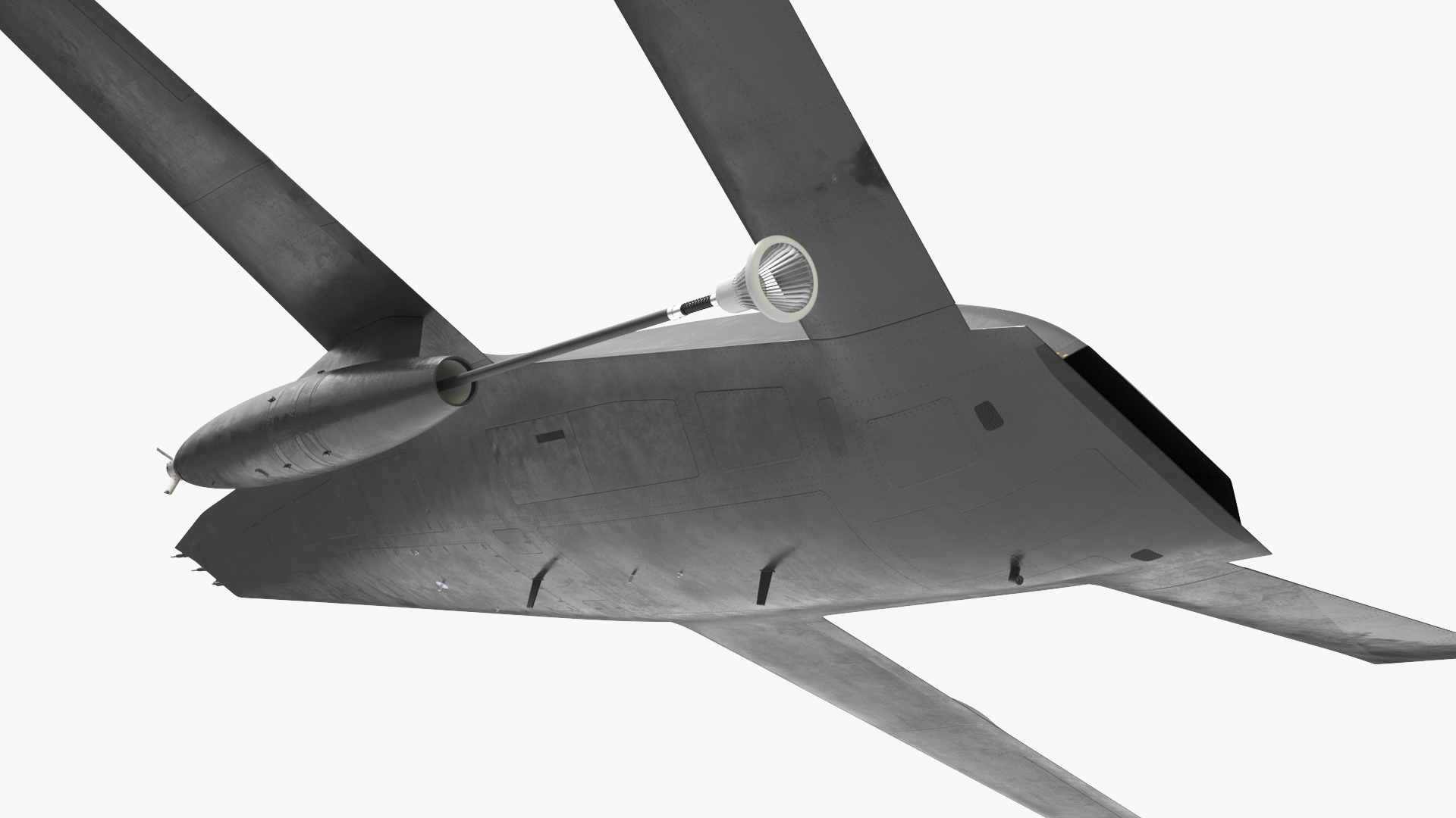 Military Tanker UAV Rigged, view 4