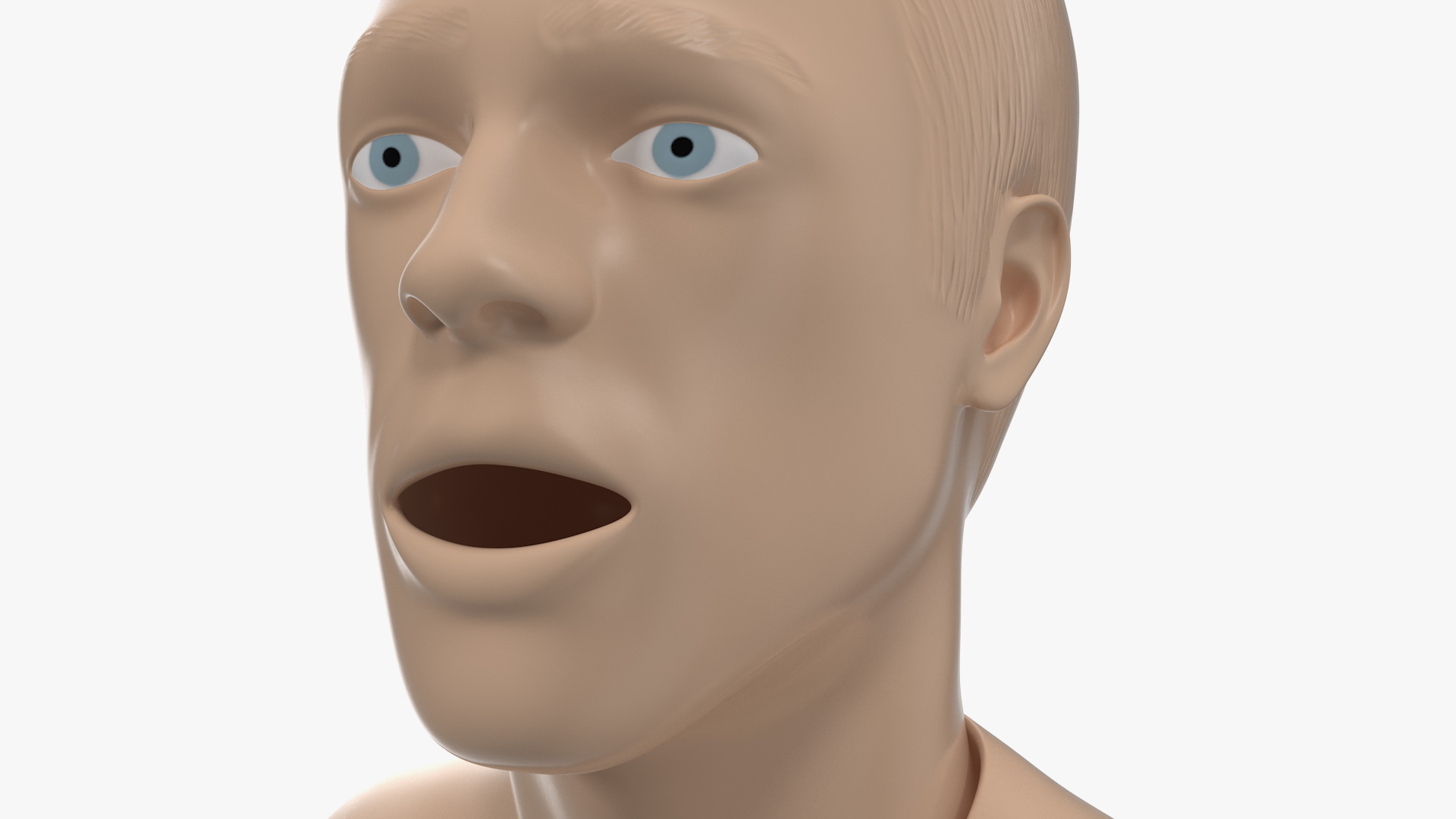 Resuscitation Manikin Torso 3D