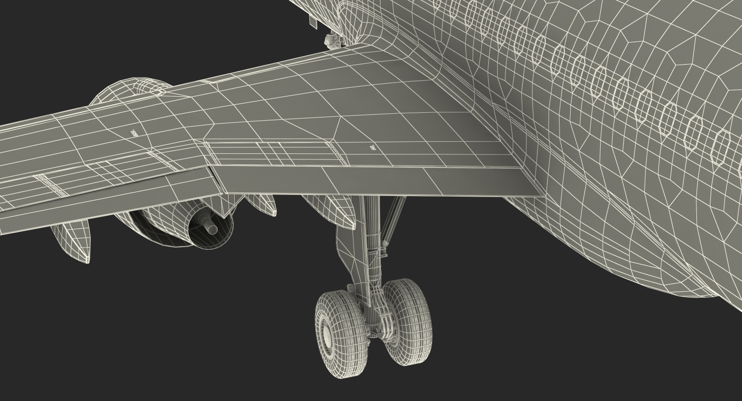 Airbus A320 EasyJet Airline Rigged 3D model