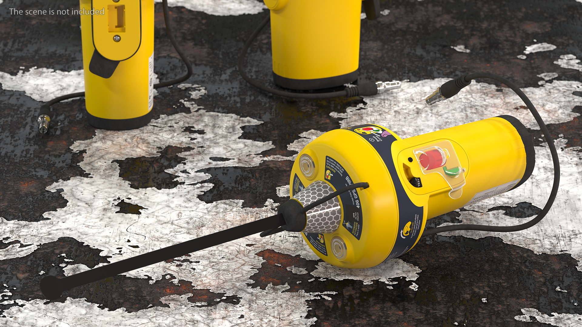 Emergency Position Indicating Radio Beacon 3D