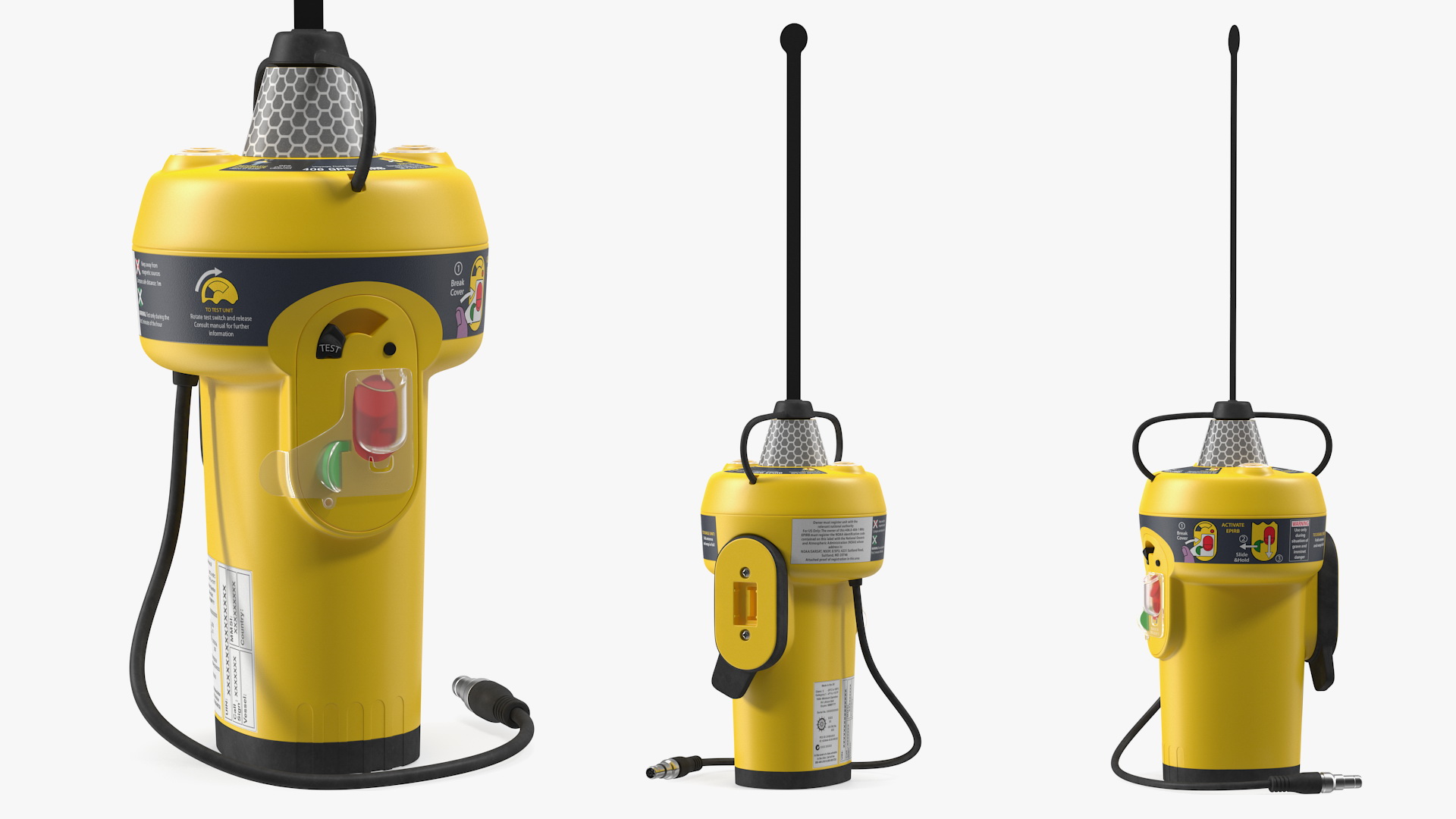 Emergency Position Indicating Radio Beacon 3D
