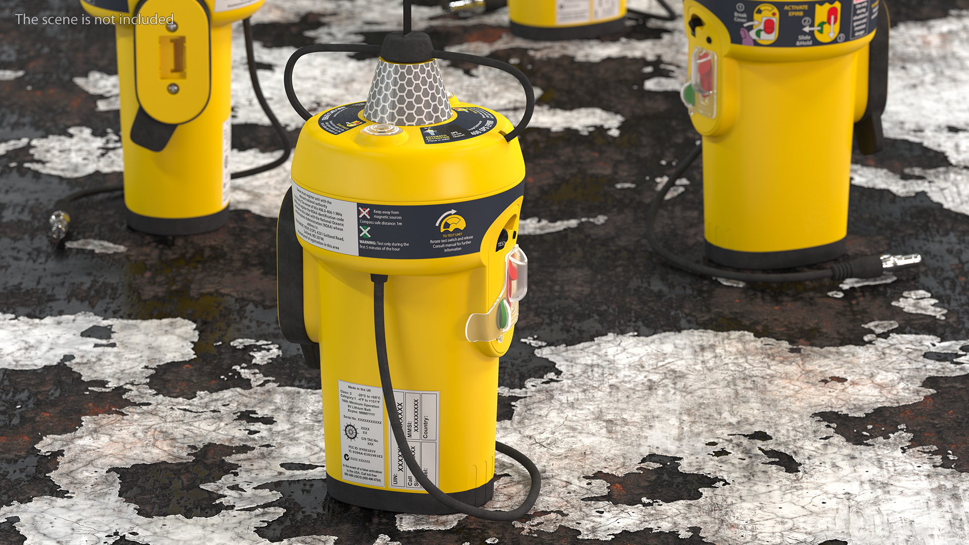 Emergency Position Indicating Radio Beacon 3D