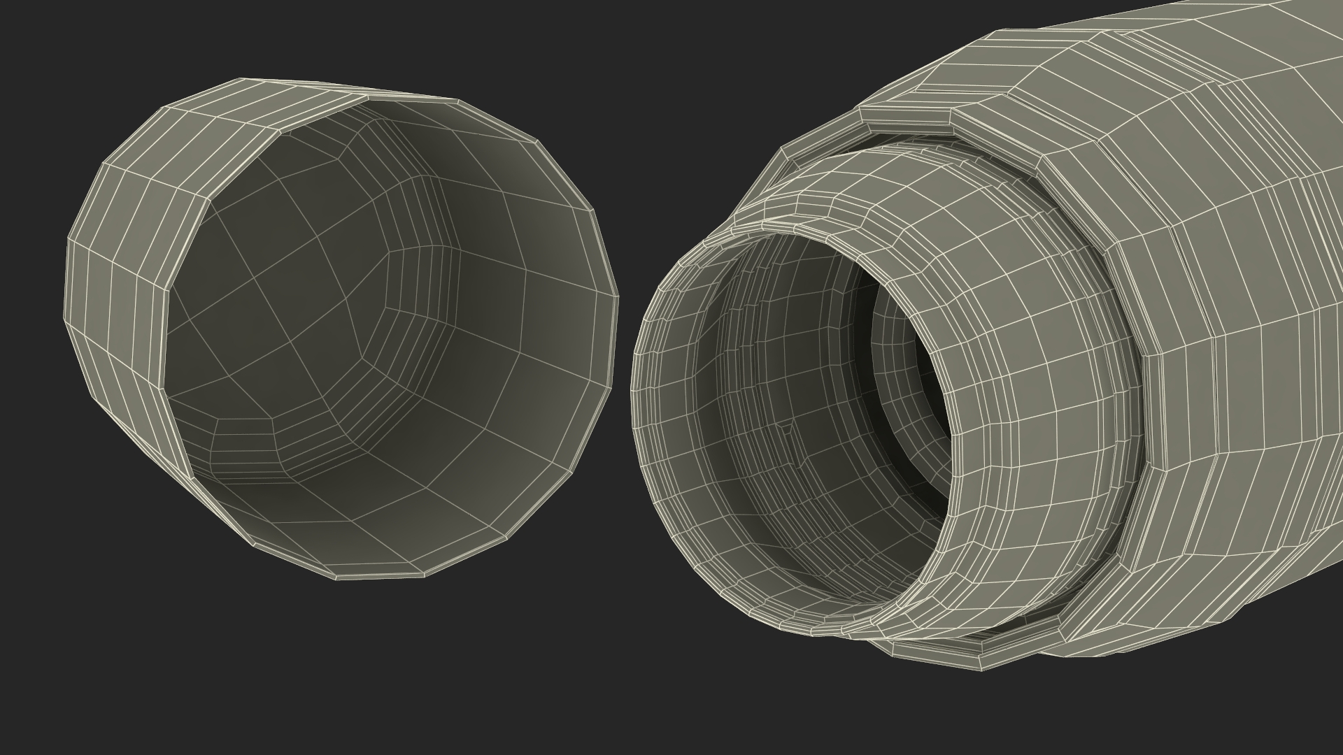 Thermos Flask White 3D model