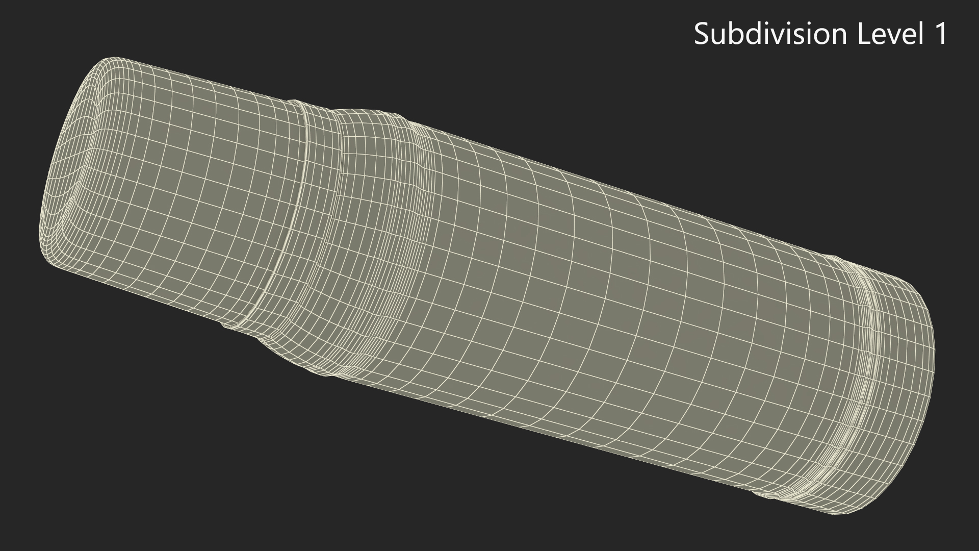 Thermos Flask White 3D model