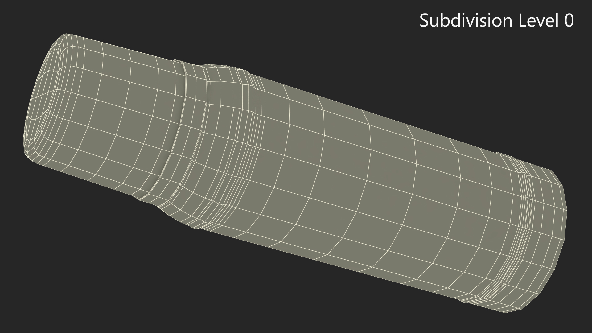 Thermos Flask White 3D model
