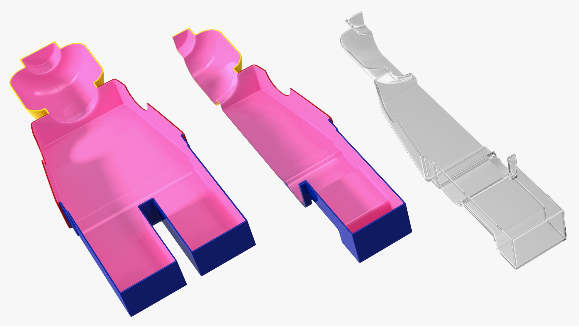 Anatomical LEGO Man Details 3D