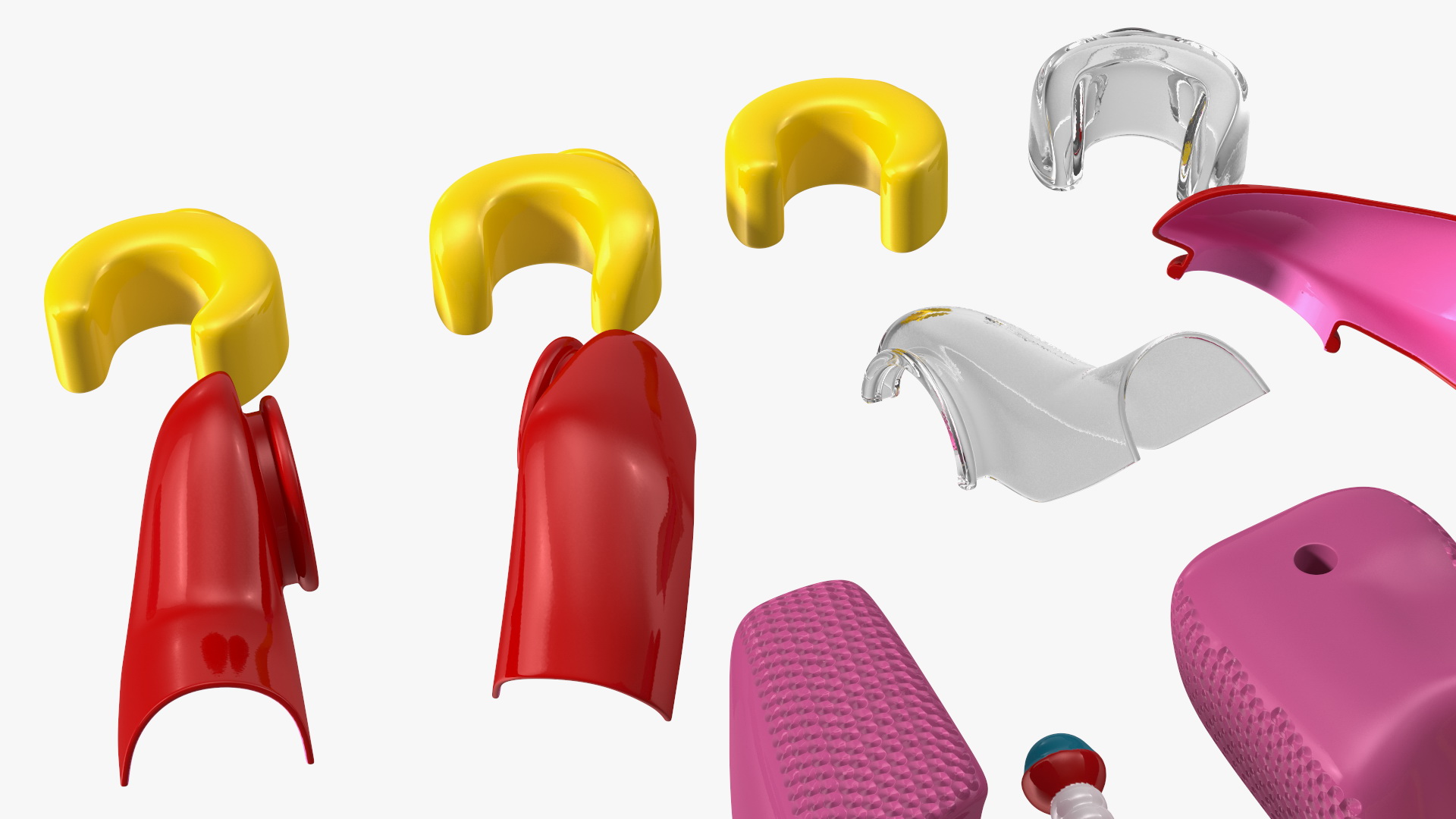 Anatomical LEGO Man Details 3D