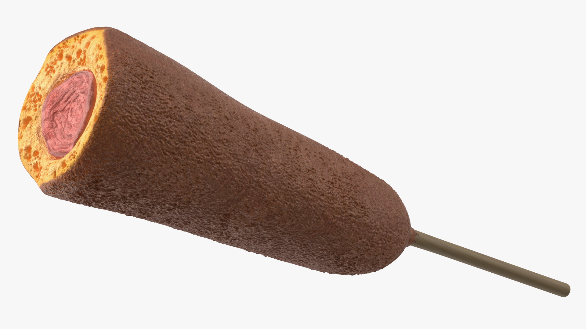 3D Corn Dog in Hand