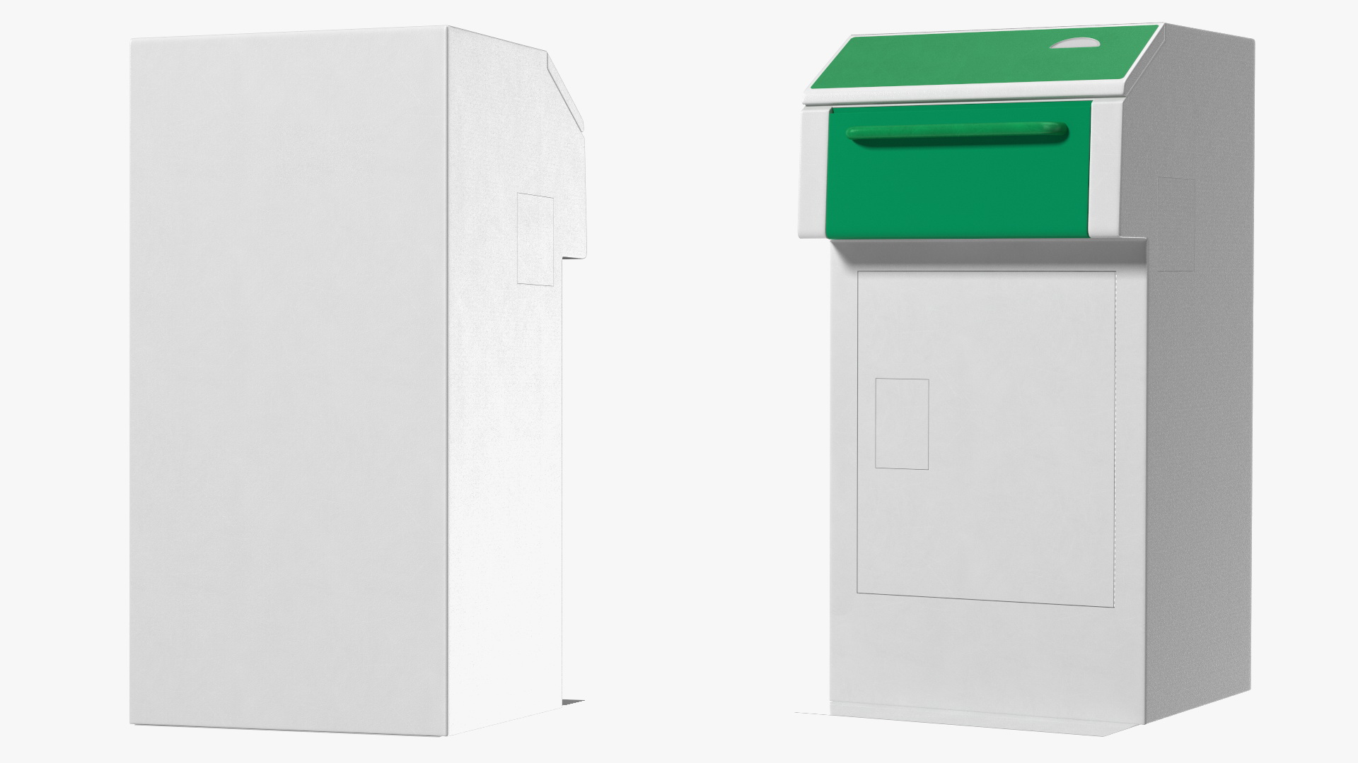 3D model Drop Box for Parcels