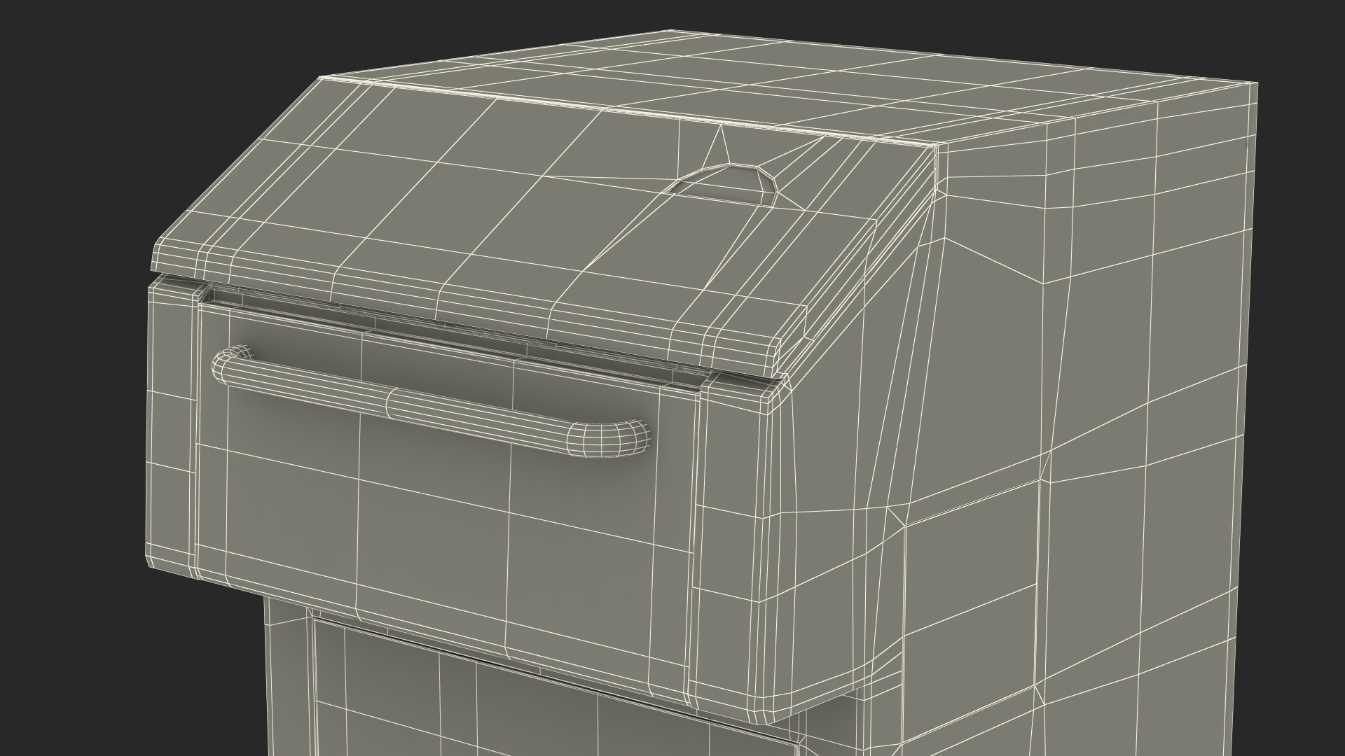 3D model Drop Box for Parcels