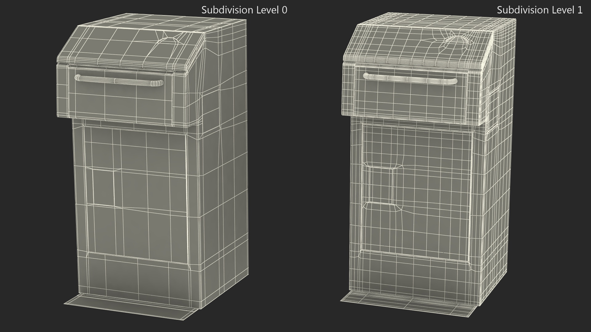 3D model Drop Box for Parcels