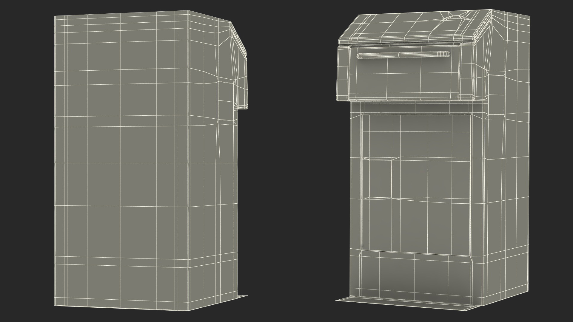 3D model Drop Box for Parcels
