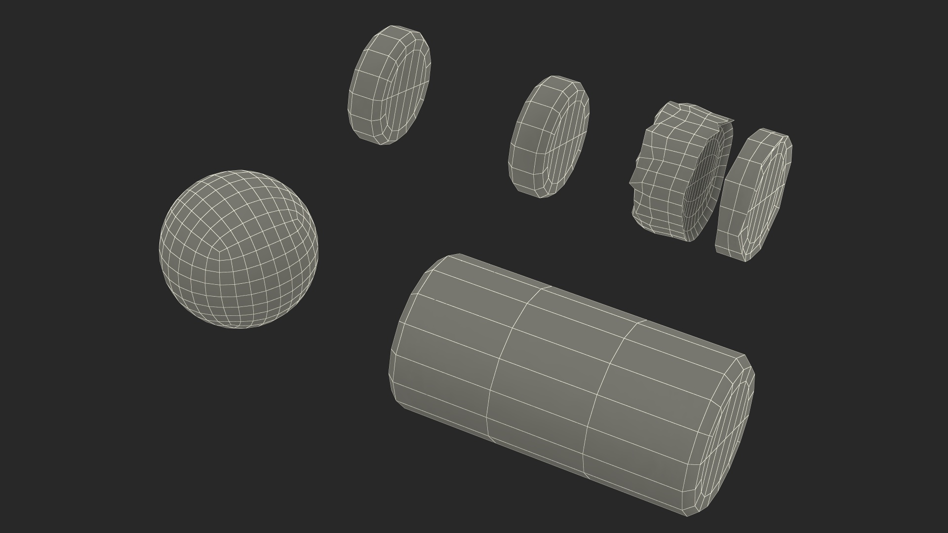 3D model Antique Cannon in the Cut