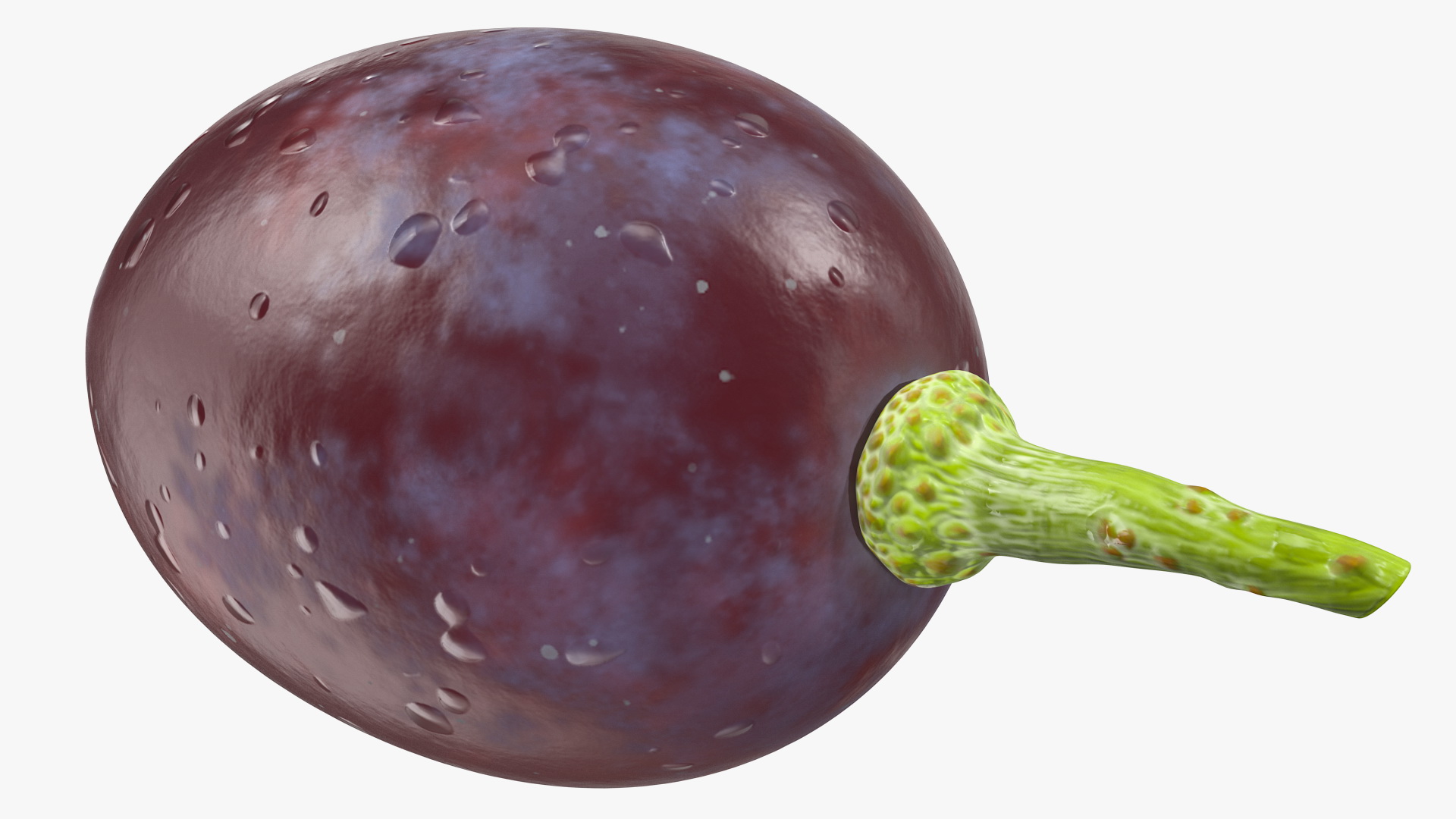 3D Dark Grapes