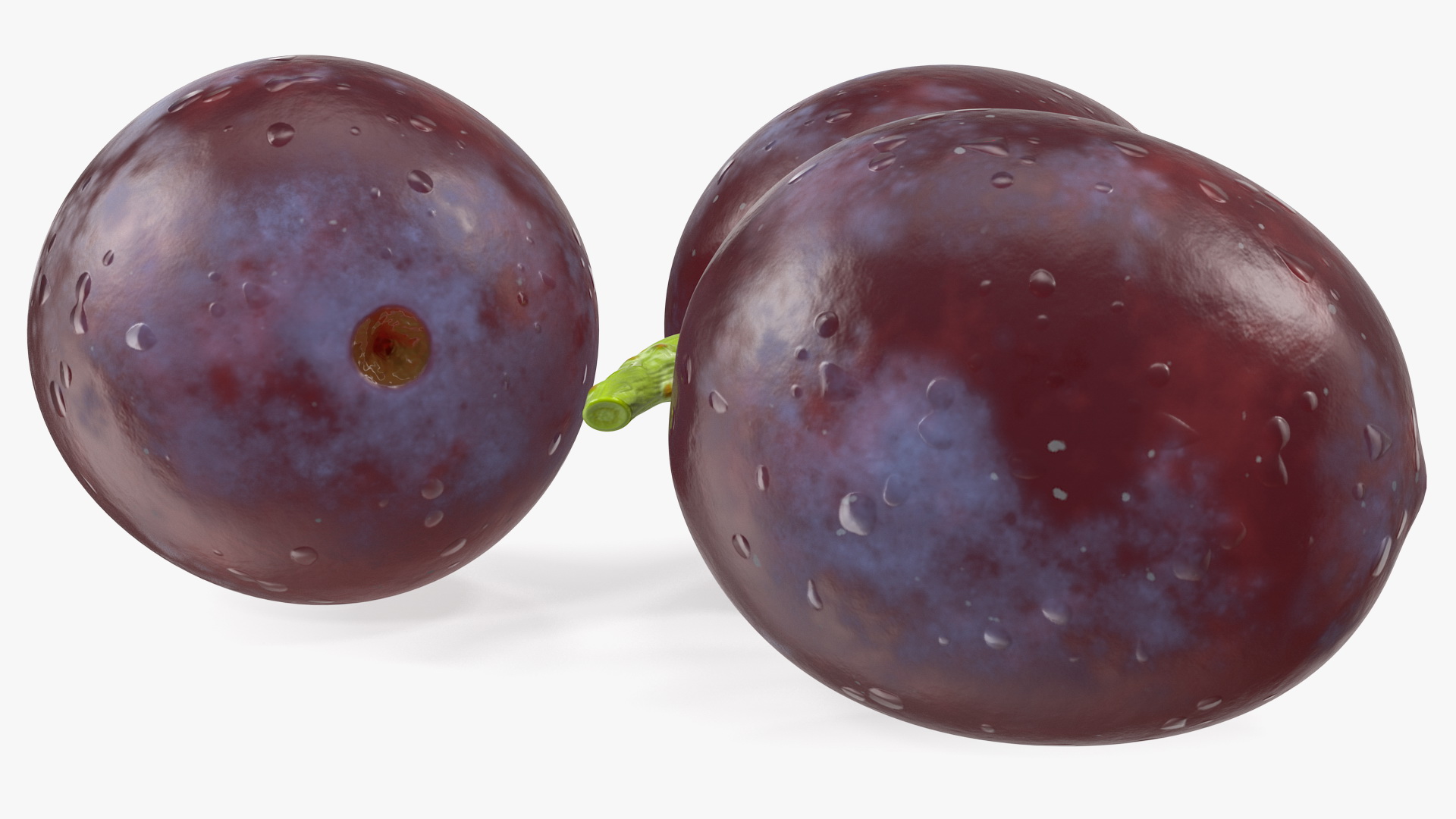 3D Dark Grapes