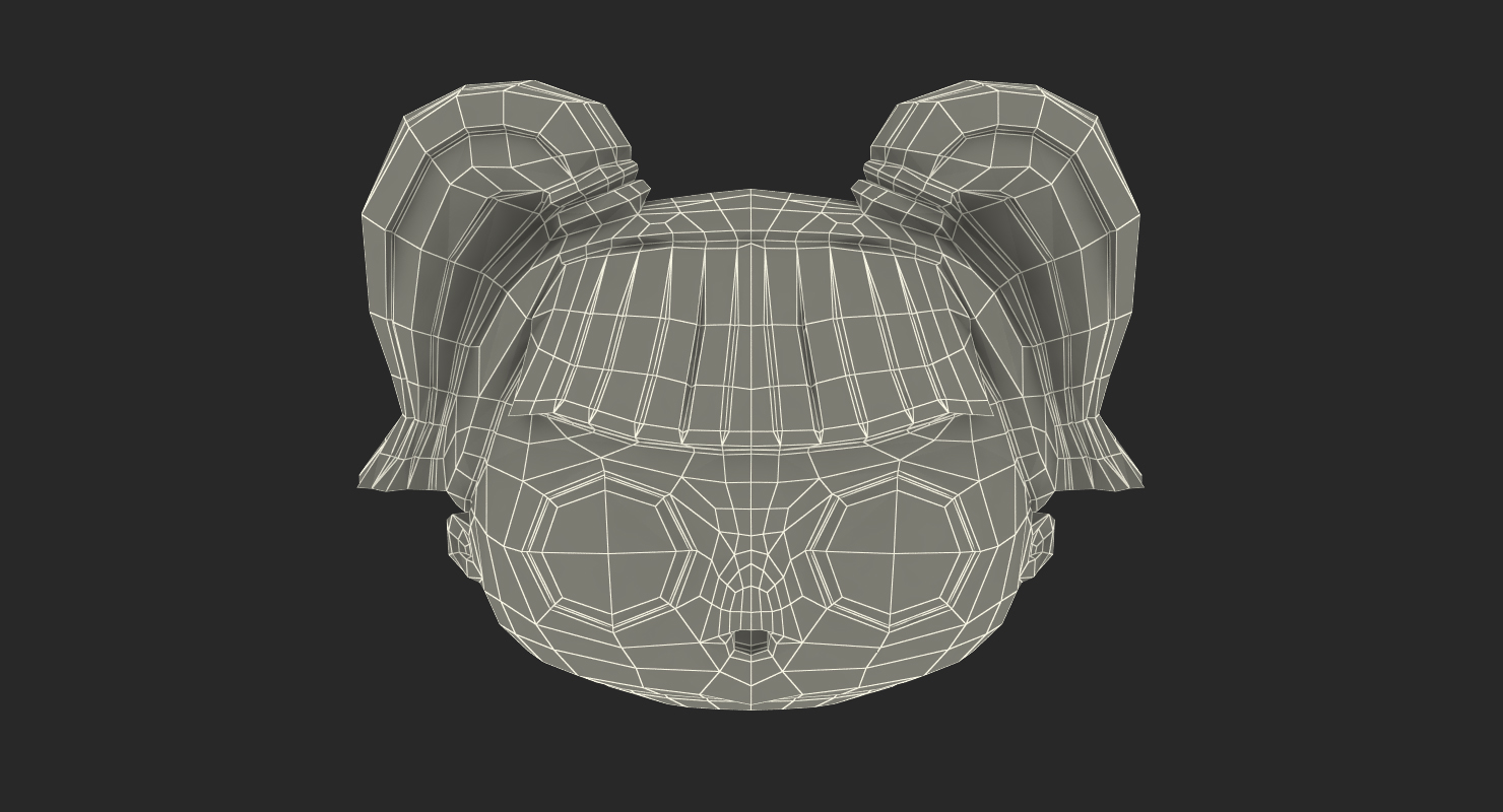 Doll Head 3D model