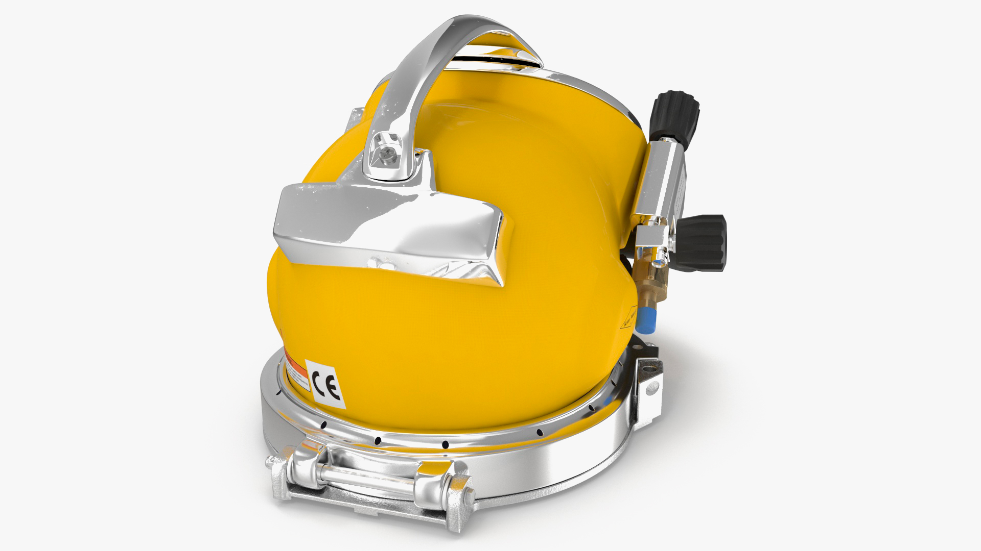 3D model Kirby Morgan 57 Commercial Diving Helmet
