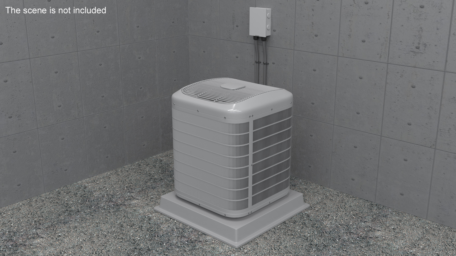 3D Central Air Conditioner Two-stage model