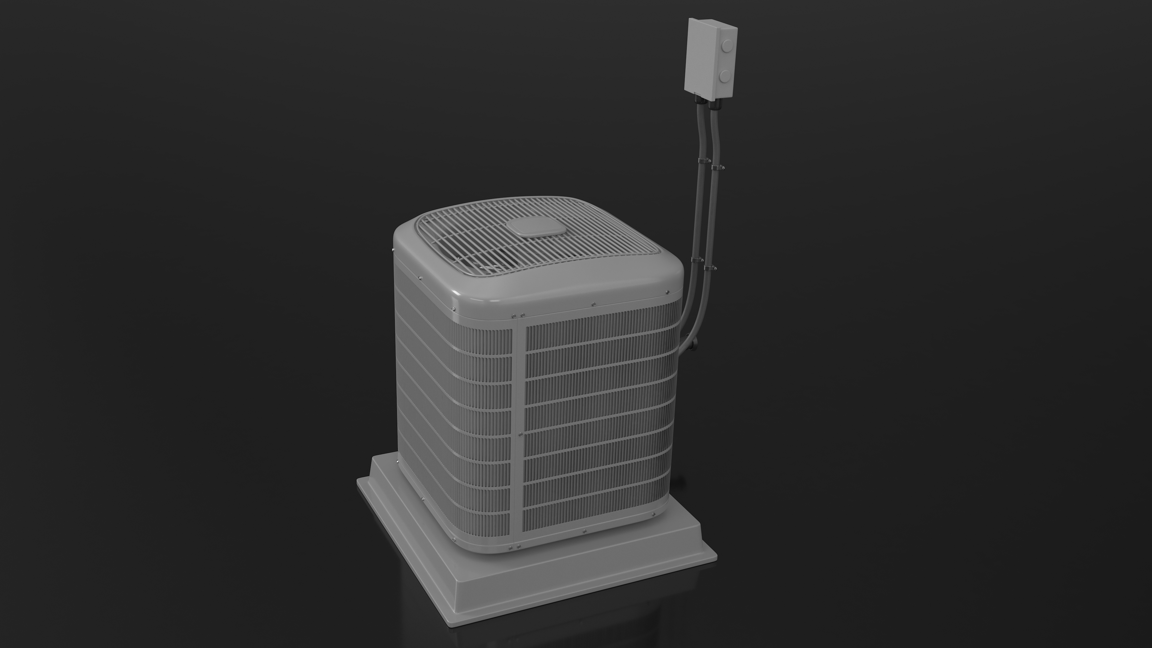 3D Central Air Conditioner Two-stage model