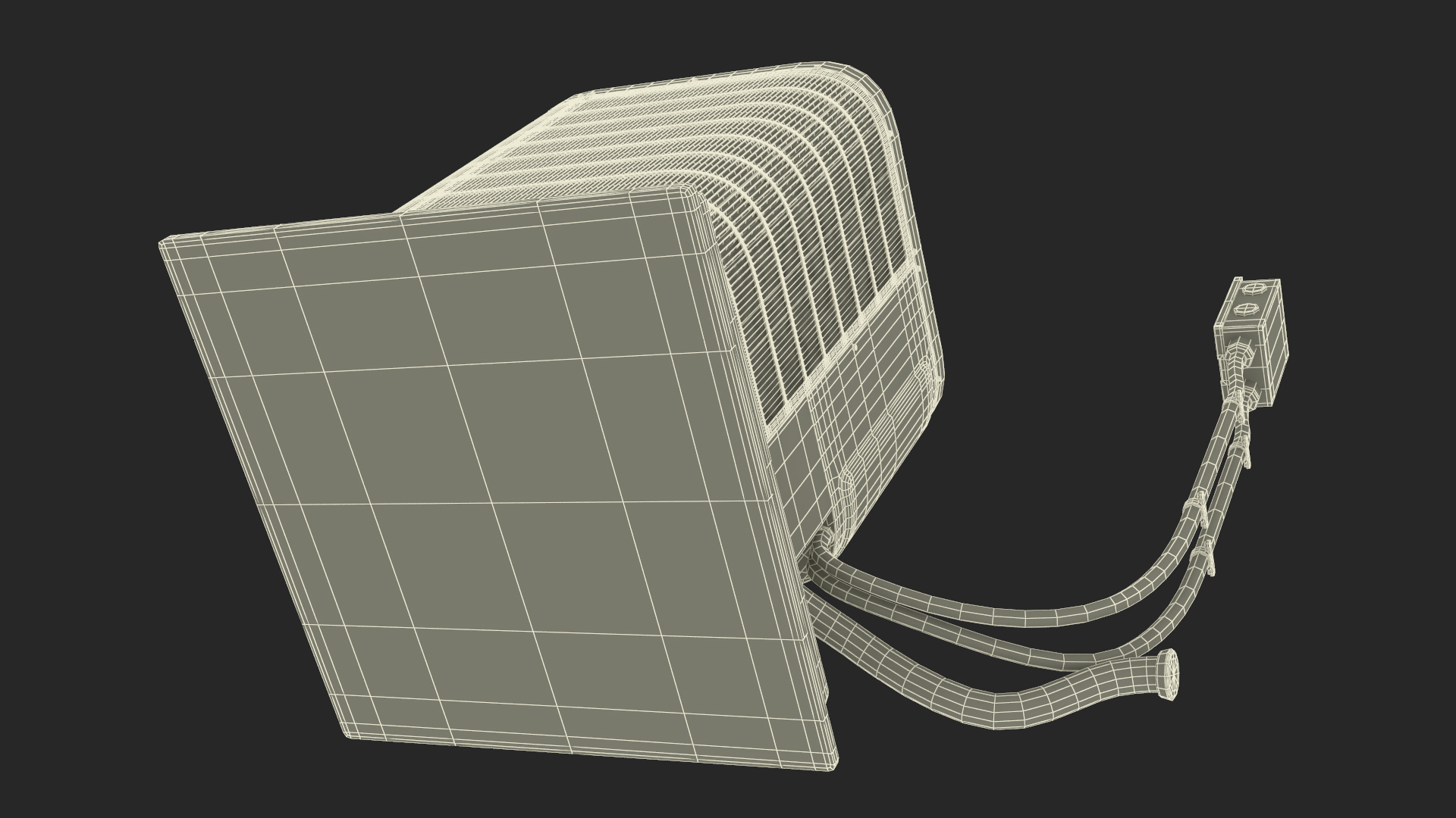 3D Central Air Conditioner Two-stage model