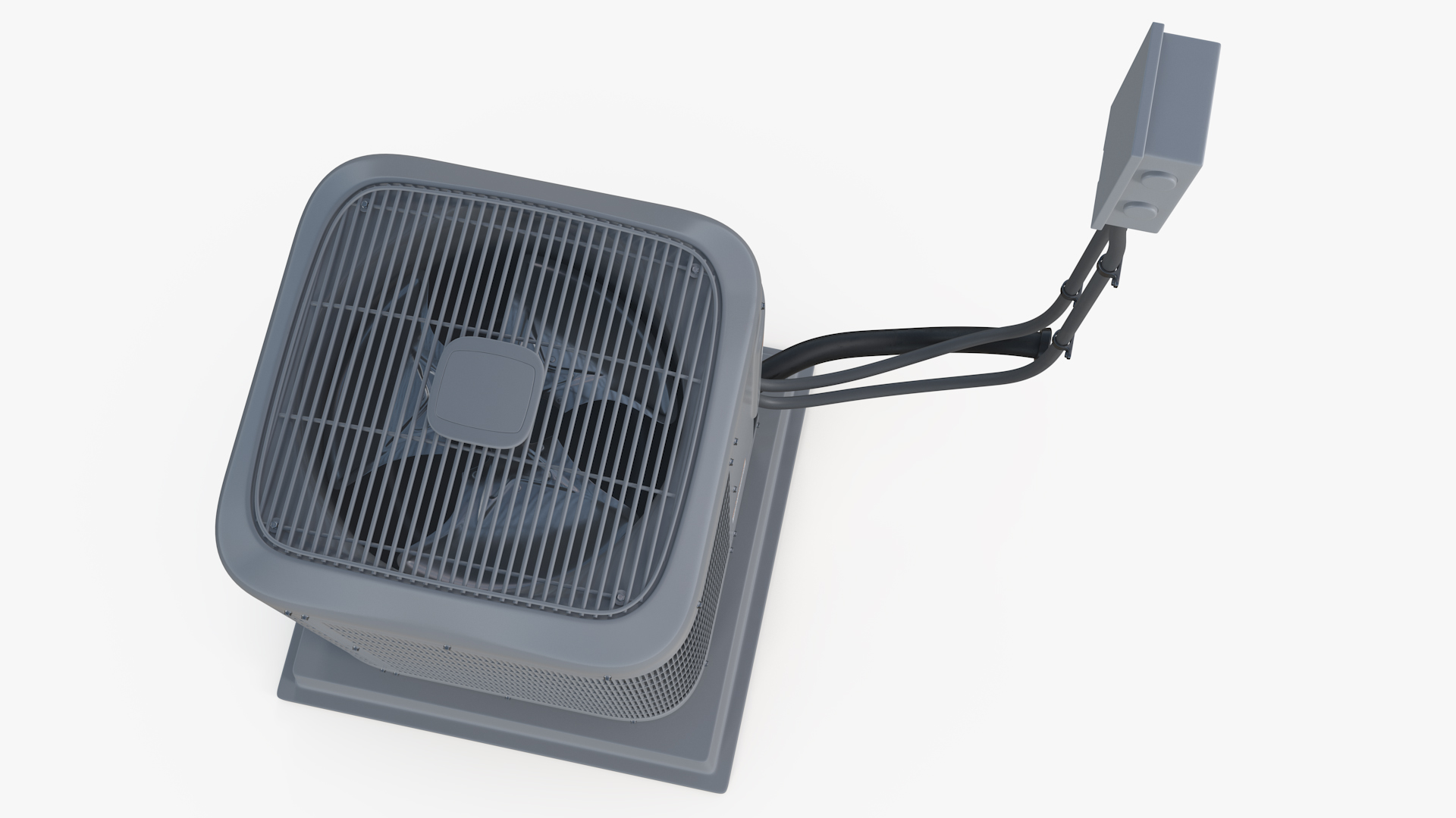 3D Central Air Conditioner Two-stage model